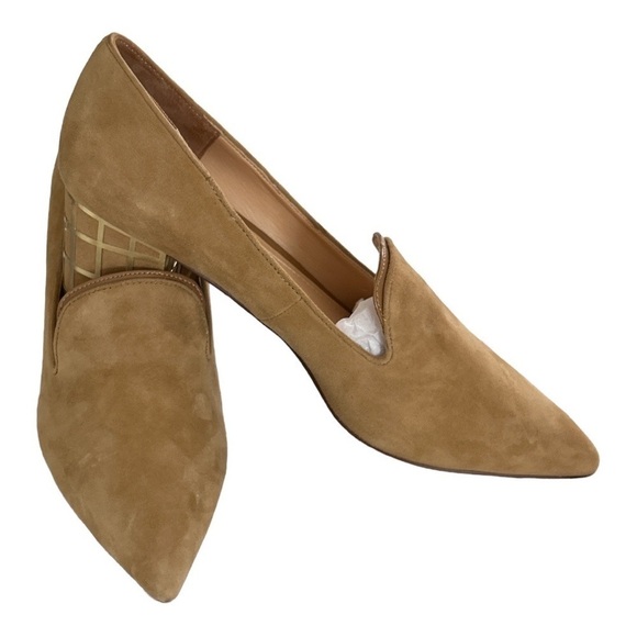 B Brian Atwood Shoes - Brian Atwood Kendal Caged Heel Suede Pump Size 11M